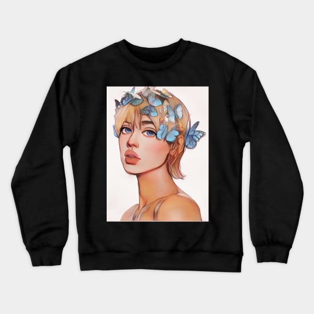 Blonde Raven 2023 Crewneck Sweatshirt by Artist_Imagination